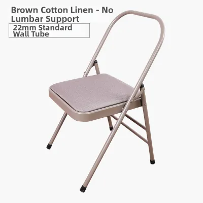 Upgrade Thickened Iyengar Folding Yoga Chair for Backbend