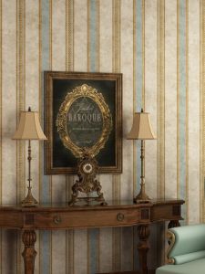 Wallpaper Dán Tường American Retro Dán Tường Phòng Khách Phòng Ngủ Chống Thấm Nước Chống Ẩm Dán Tường TV Họa Tiết Hoa