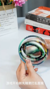 360° Rotating Puzzle – Fun Challenging & Double-Sided Puzzle Brain Challenge Puzzle Game for Adults & Children