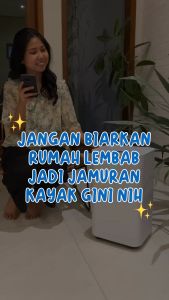 Notale Seco Smart Dehumidifier Serap Kelembapan 12L / Hari With WiFi Child Lock