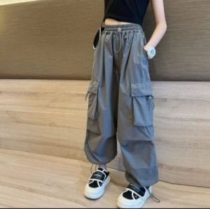 CELANA CULOT CARGO TALI SERUT ANAK TANGGUNG WANITA TERKINI TERBARU