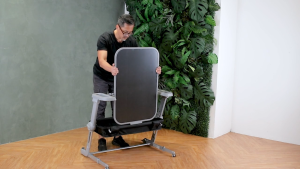 [Unilove] Hug Me Plus 2-in-1 Bedside Sleeper + Mosquito Net (Blue/Black) | Crib Compatible with Dreamer Drawing Board