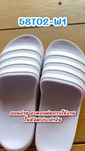 ADDA 58T02-W1 รองเท้า Comfort Fit ผู้หญิง แบบสวม EVA เบา นุ่ม สีพาสเทล ไซส์ 4-6