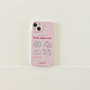 Korean Japanese Style Dessert Bread Design Phone Case Silicone Soft Shell for Apple iPhone 14 15 16 17 pro Max Compatible