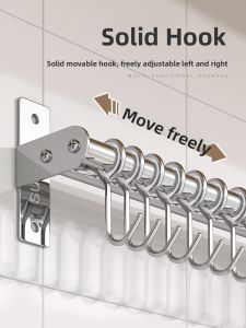 B&W | Multifunction No-Drilling Kitchen Hook Rail