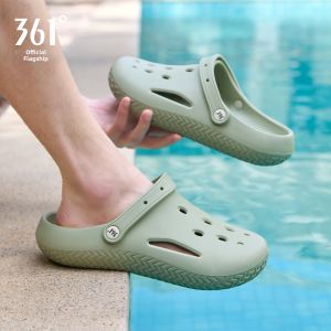 361° | Non-slip Outdoor Slip-on Shoes Light Portable Thick Soft Bottom Wear-resistant Toe-capped