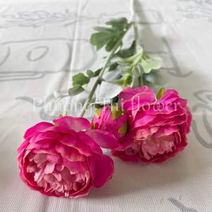 Hoa mẫu đơn thân lông hoa Mẫu Đơn giả hoa giả decor hoa giả trang trí