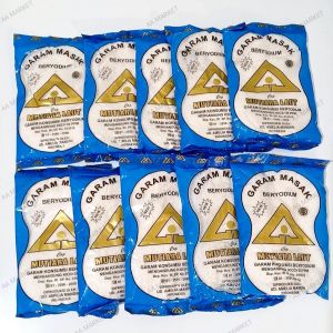10 Pcs Garam Beryodium Garam Halus 100 gram Paket Hemat