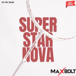 Raket Badminton MAXBOLT SUPERSTAR NOVA 35LBS Original