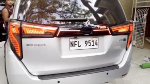 Toyota Innova 2016 to 2026 LED Tail Light Upgrade Smoke ( Innova Accessories )