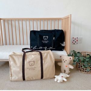 Korean Ins Kindergarten Duvet Buggy Bag Breathable Waterproof Childrens Bedding Handbag Large Size Luggage Packing Bag