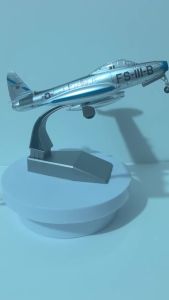 JASON TUTU Diecast Metal 1/72 Scale F-84 Thunderjet Fighter Military Model Airplane Collect Gift
