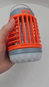 Bossku Portable Solar Mosquito Killer Lamp Mute Usb Changer Camping Led Lampu Nyamuk Killer Mudah Alih 太阳能灭蚊 照明 户外