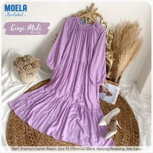 DRESS GIOSI MIDI GAMIS LD 120 BY ORIGINAL MOELA BERLABEL