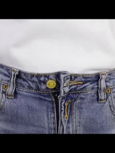 6/8/10PCS Jeans Waistband Extender Elastic Adjustable Waistband Button for Pants Full Matching Seamless Detachable Design