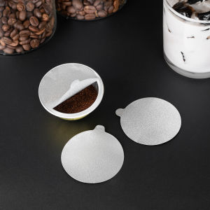 Seal Film Only 54.5mm Non Self-adhesive Aluminum Foil Seal Lids Heat-sealing Film Covers For Coffee Pods