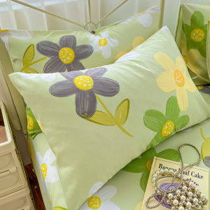 Kiss Dear | Cotton Pillowcase Pair Home and Children Use