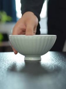 JINGDEZHEN | Bát Sứ Trắng Bán Trong Suốt Chịu Nhiệt Cao