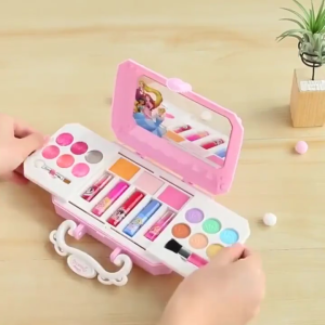เครื่องสำอางเด็ก ชุดแต่งหน้าของเล่นเด็กผู้หญิง เล่นเด็กผญ ปลอดสารพิษ ลายเจ้าหญิงเอลซ่
