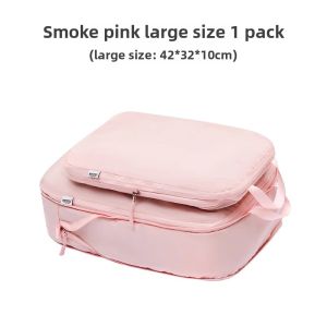 Travel Compressed Storage Bag Portable Luggage Clothing Organizer Large Capacity Suitcase Clothes Separation Bag for Business Trips