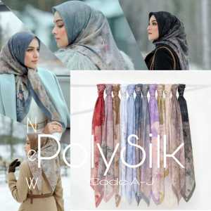 Segi Empat MOTIF REALPICT ORIGINAL Hijab terbaru kekinian kerudung Seri AZR 1-108 by Arsyana Eksl