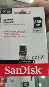 Usb ( 128GB  256GB  512GB ) Sandisk CZ430 Ultra Fit (Đen) Hàng chính hãng