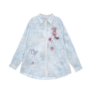 LALABOBO | Slim Fit Breathable Printed Long Sleeve Shirt