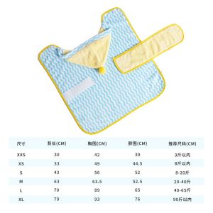 Quick Dry Pet Bath Towel Yorkie Schnauzer Color Block Pet Towel Cat Bath Robe Absorbent Towel for Pets Dog Clothing Accessories