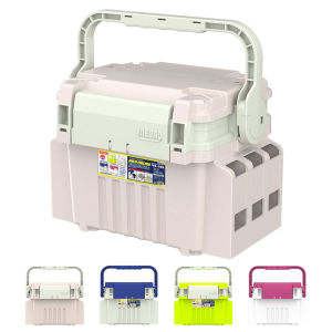 Fishing Storage Organizer Multifunctional Fishing Connector Box Portable High Capacity Anti Slip Grip for Angler Supplies