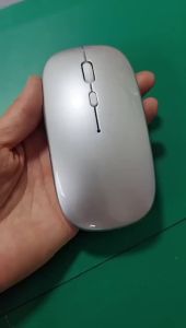 Dual Mode Wireless Mouse Bluetooth 2.4G Ultra Slim Portable Mouse for Laptop Computer Tablet Desktop PC Accessories