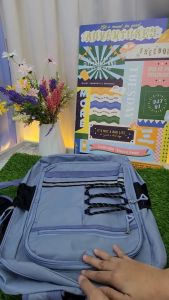 N01 Good Quality Backpack School / Beg Galas Sekolah (Primary & Secondary Saiz 16"/43 cm) Backpack Design Plain