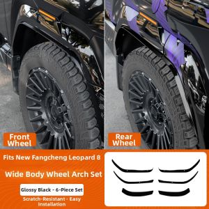FIT CLUB | Scratch-Resistant Aesthetic Wide Fender Flares for Off-Road Protection