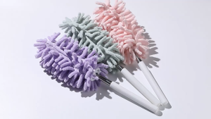 ไม้ปัดฝุ่น ที่ปัดฝุ่น ทำความสะอาดเฟอร์นิเจอร์ ด้ามสแตนเลสยืดหดได้ 26-76 cm. หมุนดัดงอ 360 องศา ผ้าถอดซักทำความสะอาดง่าย พร้อมส่งจากไทย!!!