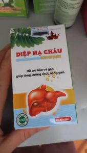Combo 2 hộp Diệp hạ châu Kingphar - Tăng cường chức năng gan  bảo vệ gan trong các trường hợp như xơ gan  vim gangan nhiễm mỡ  tăng men gan - hộp 40 viên