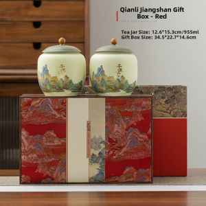 Printable Universal Ceramic Tea Canister Twin Set