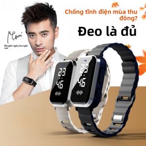 HELLOLEIBOO | Leibin Smart Anti-Static Wristband Watch Human Body Static Elimination Release Tool For Men And Women Winter Static Discharge