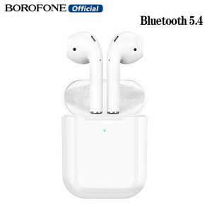 【ข้อเสนอพิเศษ】BOROFONE BW89 TWS AirPods2 หูฟังไร้สาย หูฟังบลูทู ธ BT5.4 สเตอริโอดนตรีหูฟังกีฬา 300mAh อายุการใช้งานแบตเตอรี่ยาวนาน Type-C สายชาร์จสำหรับสมาร์ทโฟนทั้งหมดสากล