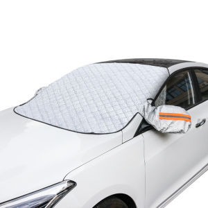 Car Windshield Winter Protection Cover Anti-freeze Snow Sunshade Frost Prevention Window Film Magnetic Absorption Aluminum Foil