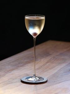 Creative Japanese Style High Leg Nick Knob Cocktail Cup Premium Quality Crystal Glass Coffee Cup Handmade Pure Color Design