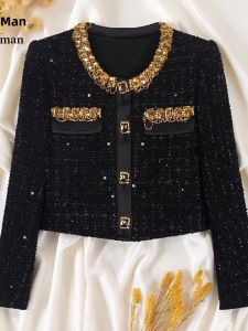 SANGMAN | Elegant Tulle Blended Chanel Style Jacket Design
