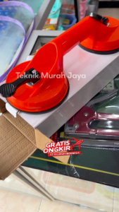 Thur Tools Alat Kop Angkat Kaca 2 Kaki Bodi ABS Tebal Suction Cup Kaca Granite Tile Kayu 100 KG Xenon Benz