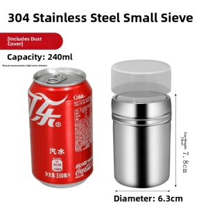 AMW | Baking Sifter 304 Stainless Steel Powder Dispenser