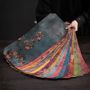 Chinese Zen Style Retro Double-sided Thick Tablecloth Tea Mat