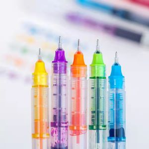 10 Pcs Color Gel pens Quick Drying Large Capacity 0.5mm suitable for Students Note-taking Marking Drawing  Bookkeeping