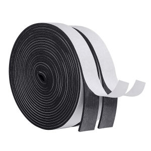 1/3/5mm Thicken Self Adhesive Foam Tape Door Sealing Strip Noise Insulation Anti-Collision Window Super Strong EVA Single Side Tape 5/10M Length