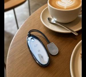 For 25 models of Dongfeng Nano EX1 Car Key Case Cover TPU Shell Remote Cover Shell Keychain Ring Housing Holder Fob Bag