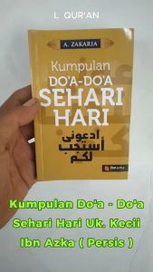 Kumpulan Doa - Doa Sehari Hari Uk. Kecil / Saku 10 x 16 cm Ibn Azka