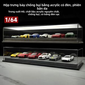 LED Lighted Dustproof 6 Car Display Box