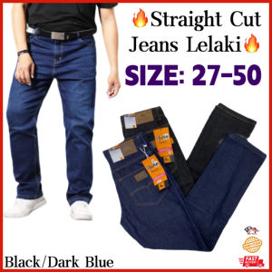 Men Jeans Straight Cut Seluar Jeans Lelaki Seluar Panjang Lelaki Long Pants Denim Casual Fashion Men Ready Stock