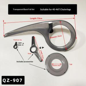OUHOE | 1Set QZ-907 Bike Chain Guard PP Cover For 40-46T Large Chainring Protection Box